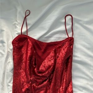 Zara sequined mini dress women’s size small